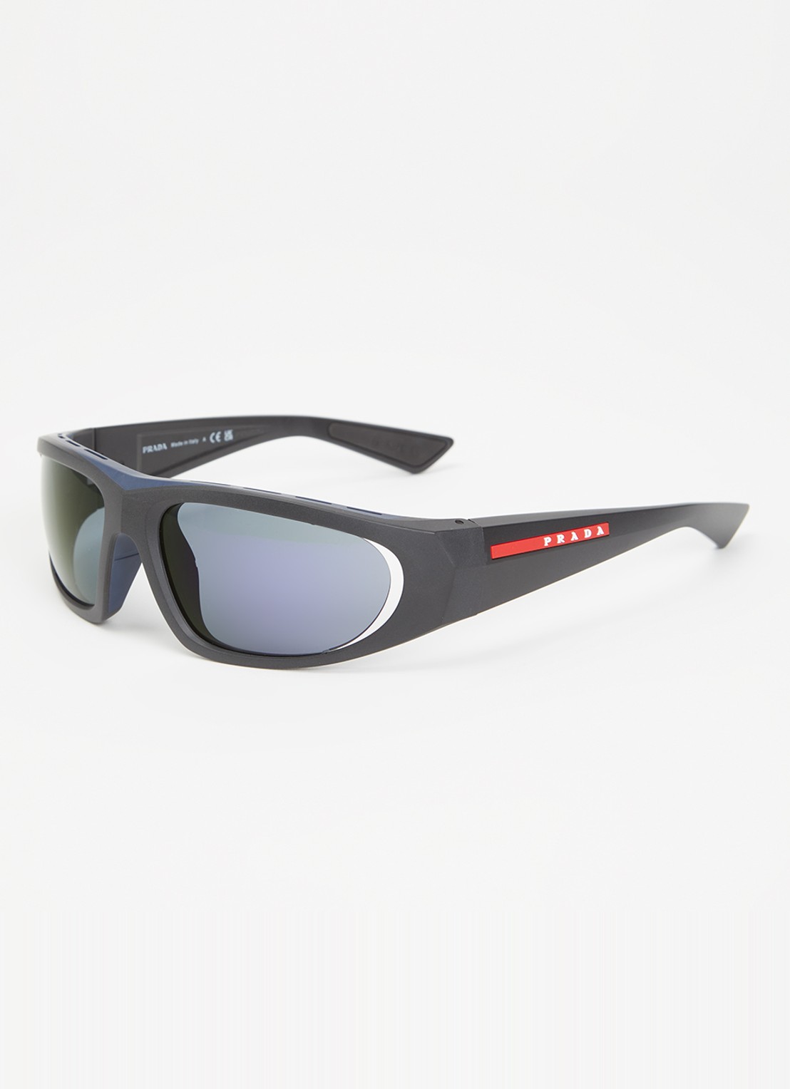 Prada Linea Rossa Retro zonnebril PSB03S - voorkant 4 zwart