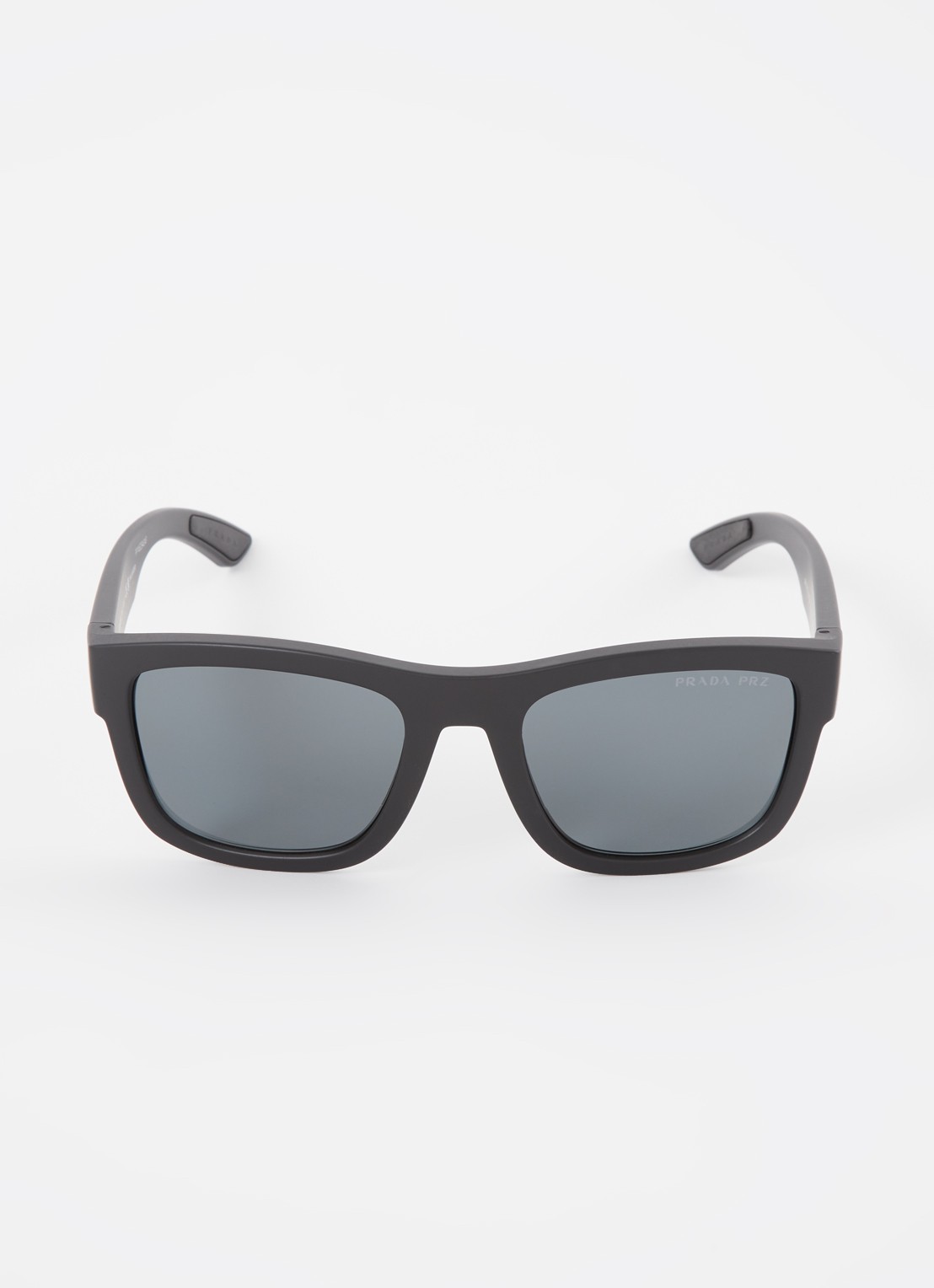 Prada Linea Rossa Wayfarer zonnebril gepolariseerd PS01ZS - detail zwart