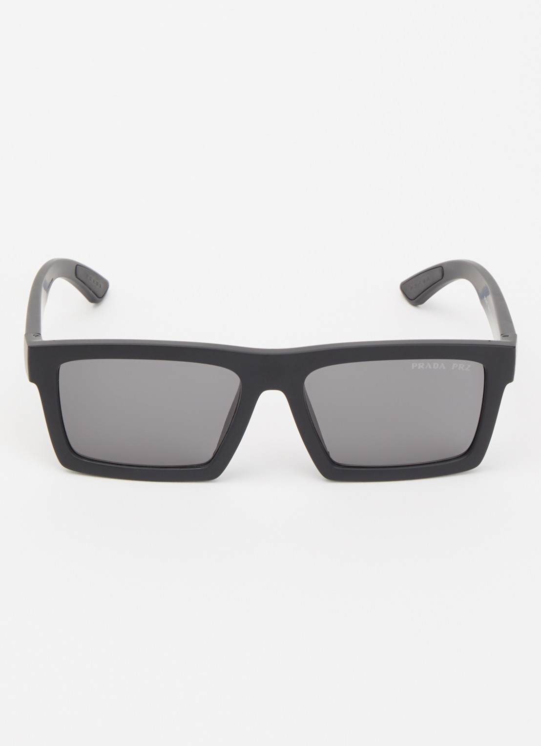 Prada Linea Rossa Wayfarer zonnebril gepolariseerd PSA07S - detail zwart