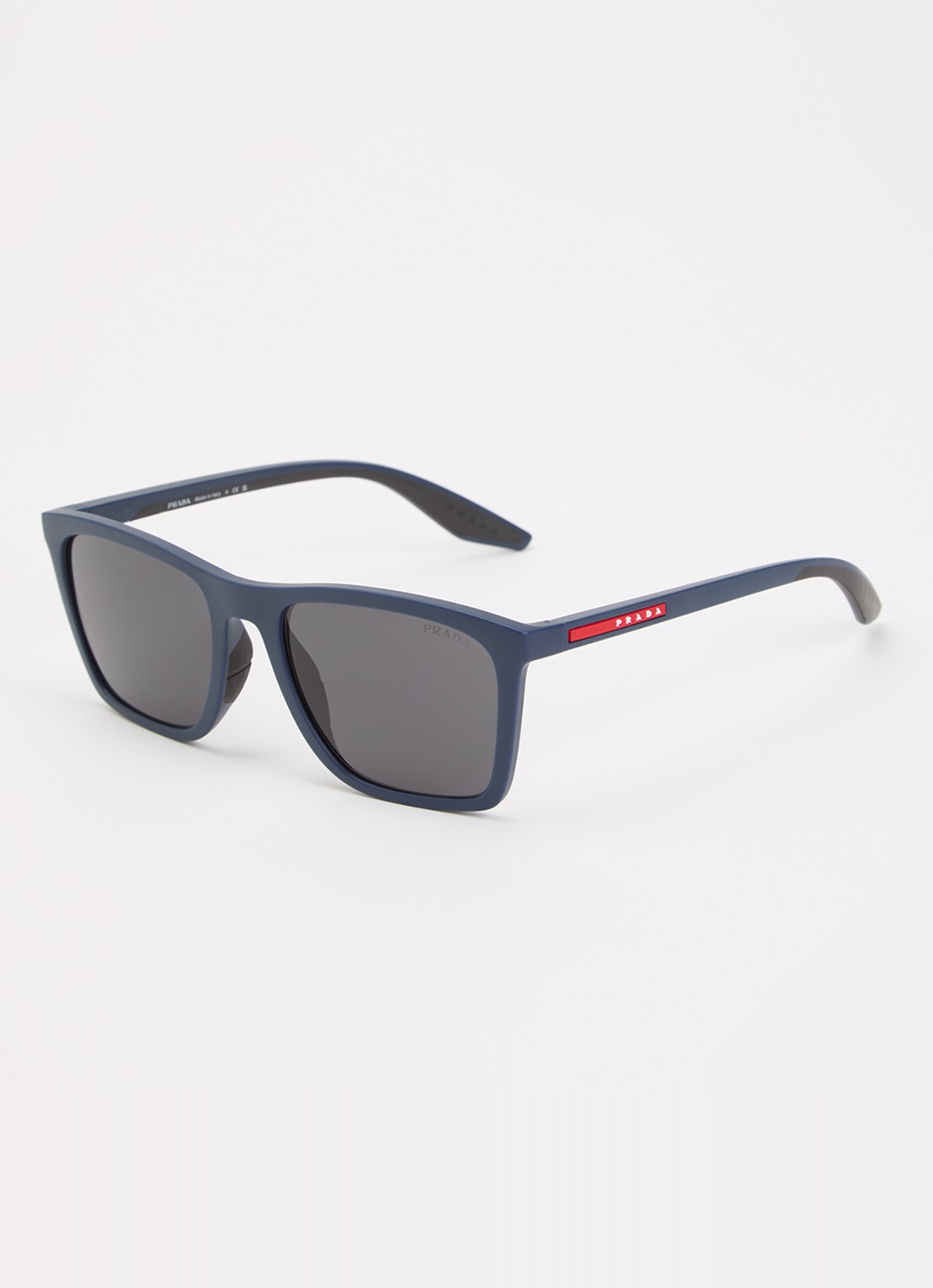 Prada Linea Rossa Wayfarer zonnebril PS B08S - voorkant donkerblauw