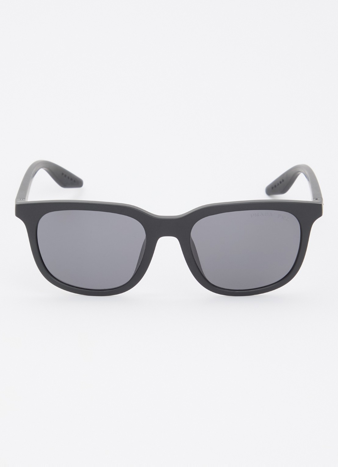 Prada Linea Rossa Wayfarer zonnebril PS B09SU - detail antraciet