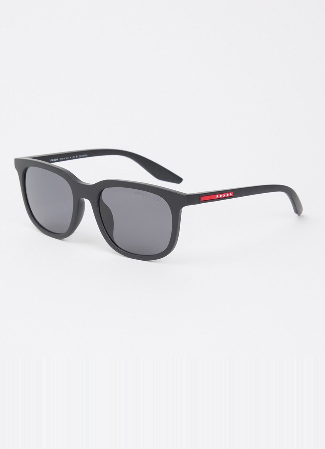 Prada Linea Rossa Wayfarer zonnebril PS B09SU - voorkant 4 antraciet