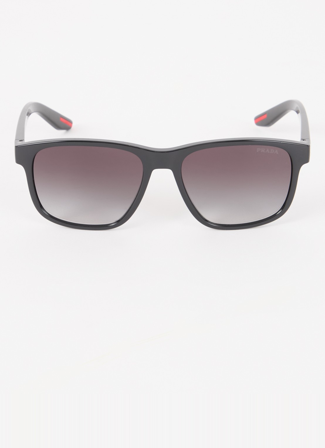 Prada Linea Rossa Wayfarer zonnebril PS06YS - detail 2 zwart