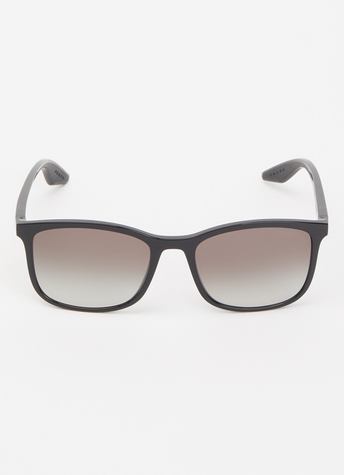 Prada Linea Rossa Wayfarer zonnebril PSA08S - detail zwart