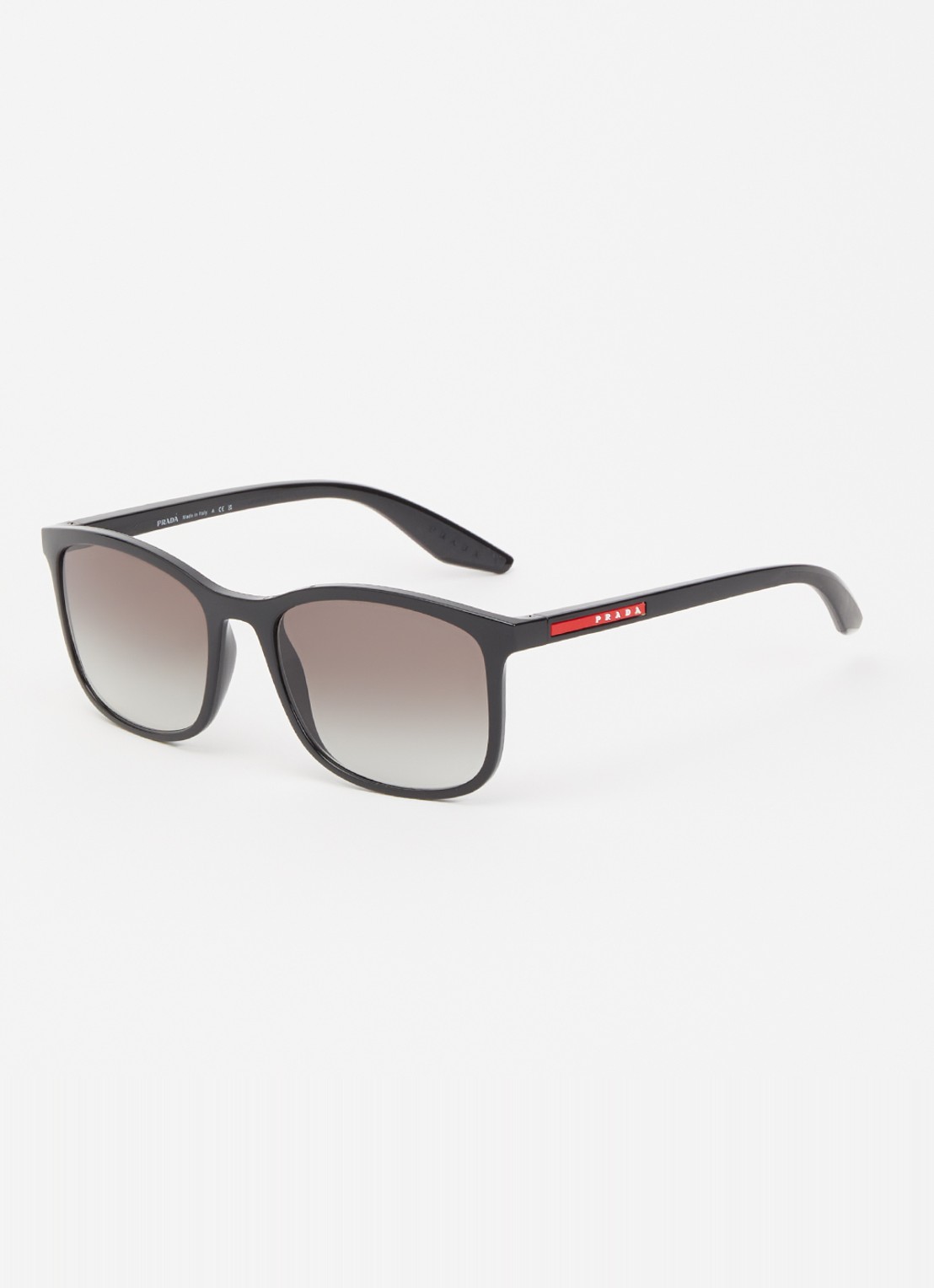 Prada Linea Rossa Wayfarer zonnebril PSA08S - voorkant 4 zwart