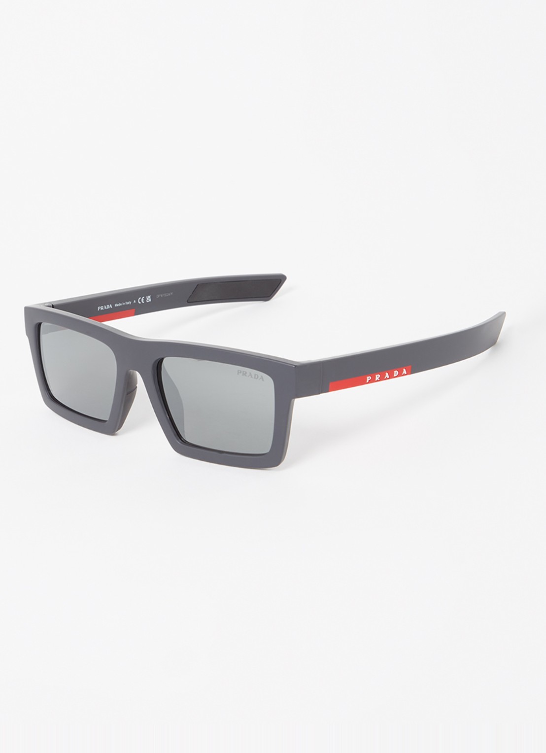 Prada Linea Rossa Zonnebril PS02ZSU - voorkant antraciet