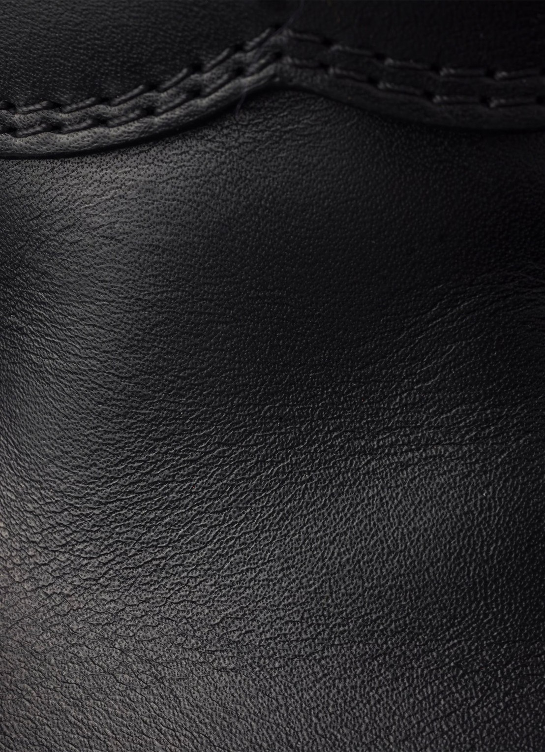 Prada Loafer van leer - detail 4 zwart