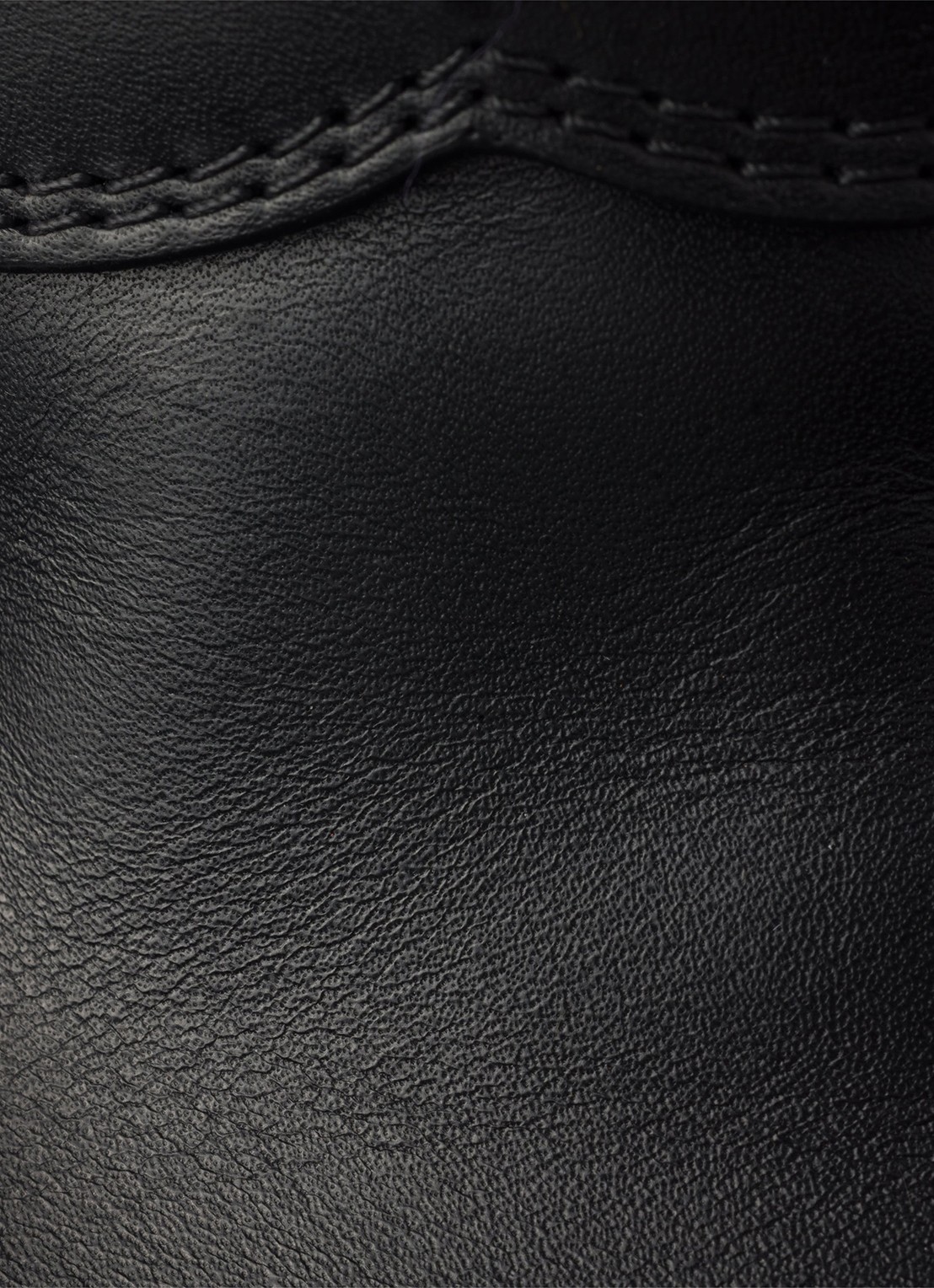 Prada Loafer van leer - detail 3 zwart