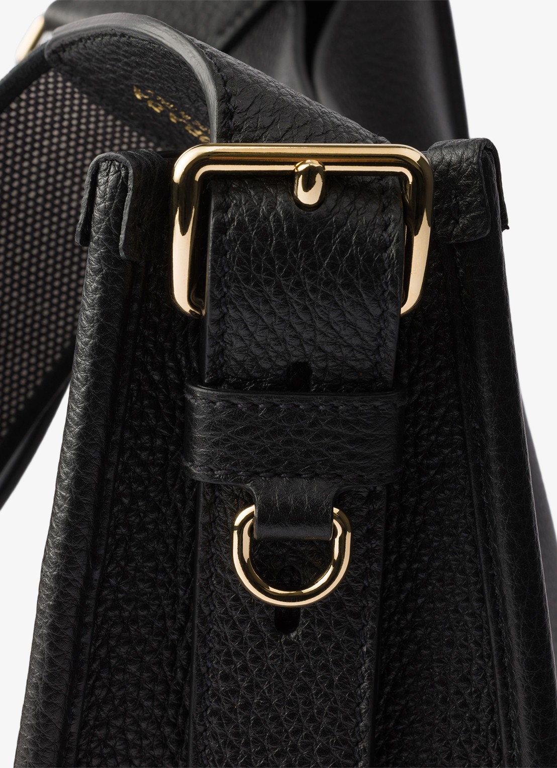 Prada Medium schoudertas van kalfsleer - detail 3 zwart