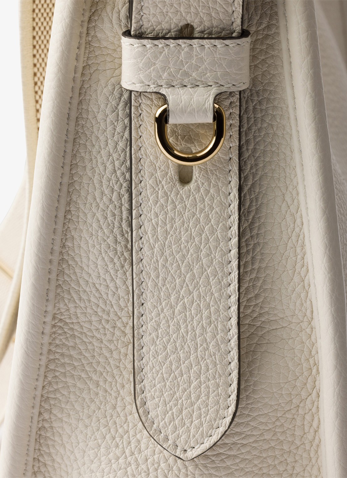 Prada Medium schoudertas van kalfsleer - detail 3 wit