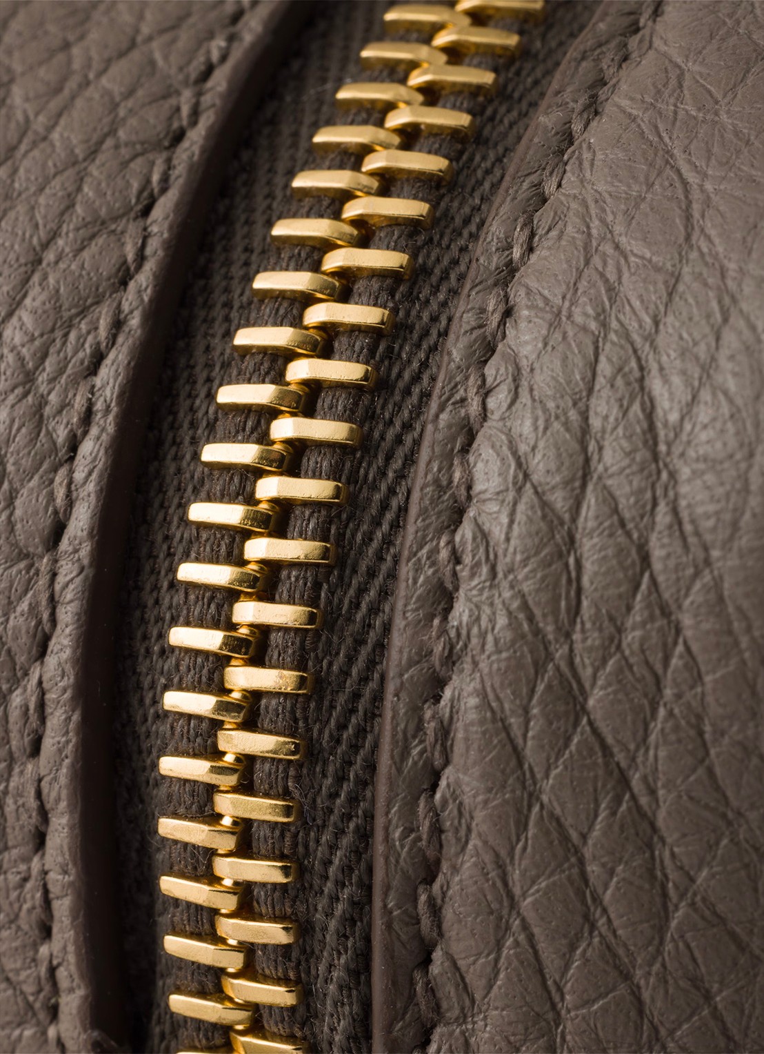 Prada Mini crossbodytas van kalfsleer - detail 5 taupe