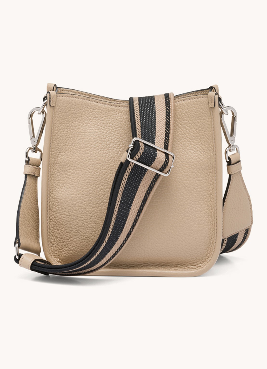 Prada Mini schoudertas van leer - achterkant 8 zand