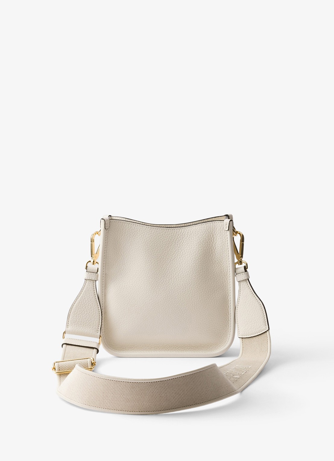Prada Mini schoudertas van leer - achterkant 4 wit