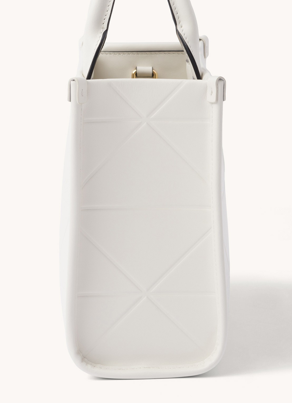 Prada Mini Symbole handtas van leer - detail 5 wit