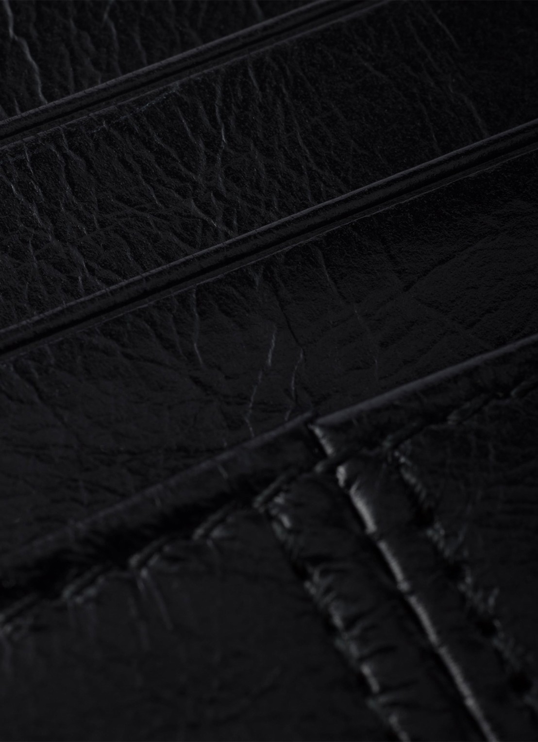 Prada Pasjeshouder van kalfsleer met logo - detail 2 zwart
