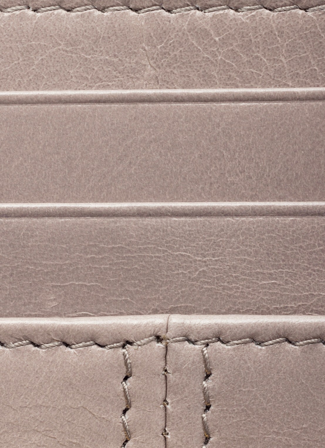 Prada Pasjeshouder van kalfsleer met logo - detail 3 taupe