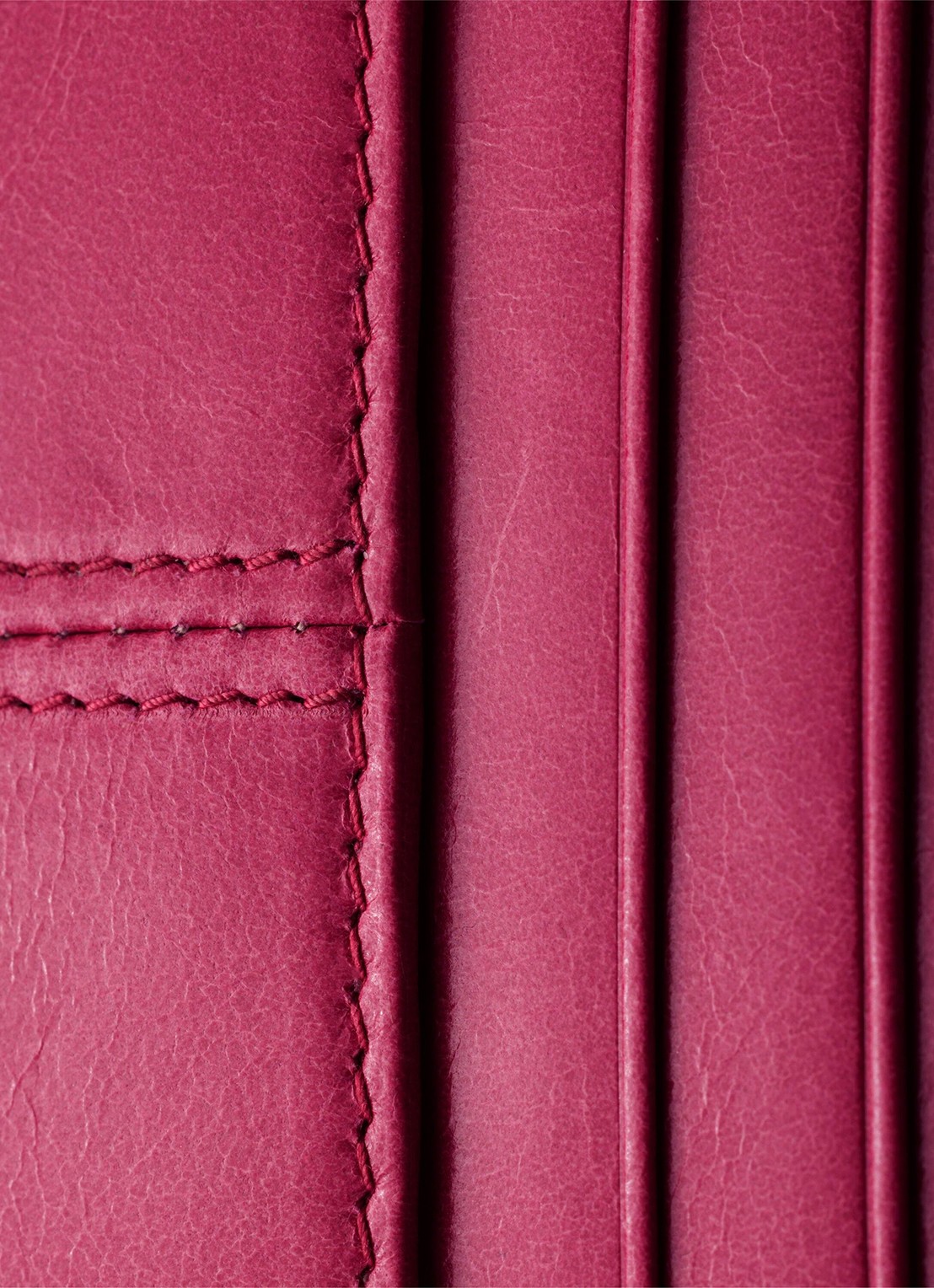 Prada Pasjeshouder van kalfsleer met logo - detail 2 oudroze