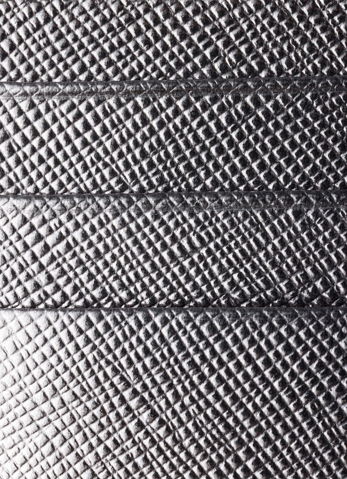 Prada Pasjeshouder van kalfsleer - detail 3 zilver