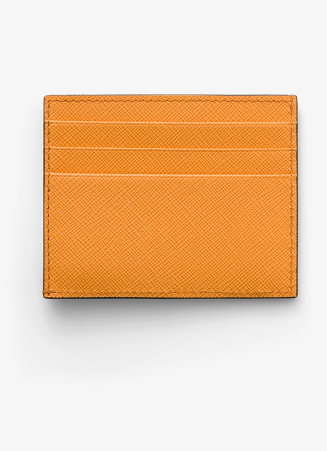 Prada Pasjeshouder van leer - voorkant 2 orange