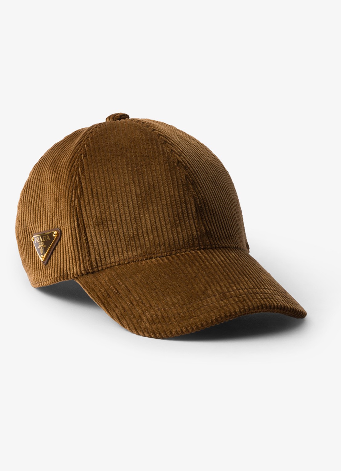Prada Pet van corduroy - voorkant bruin