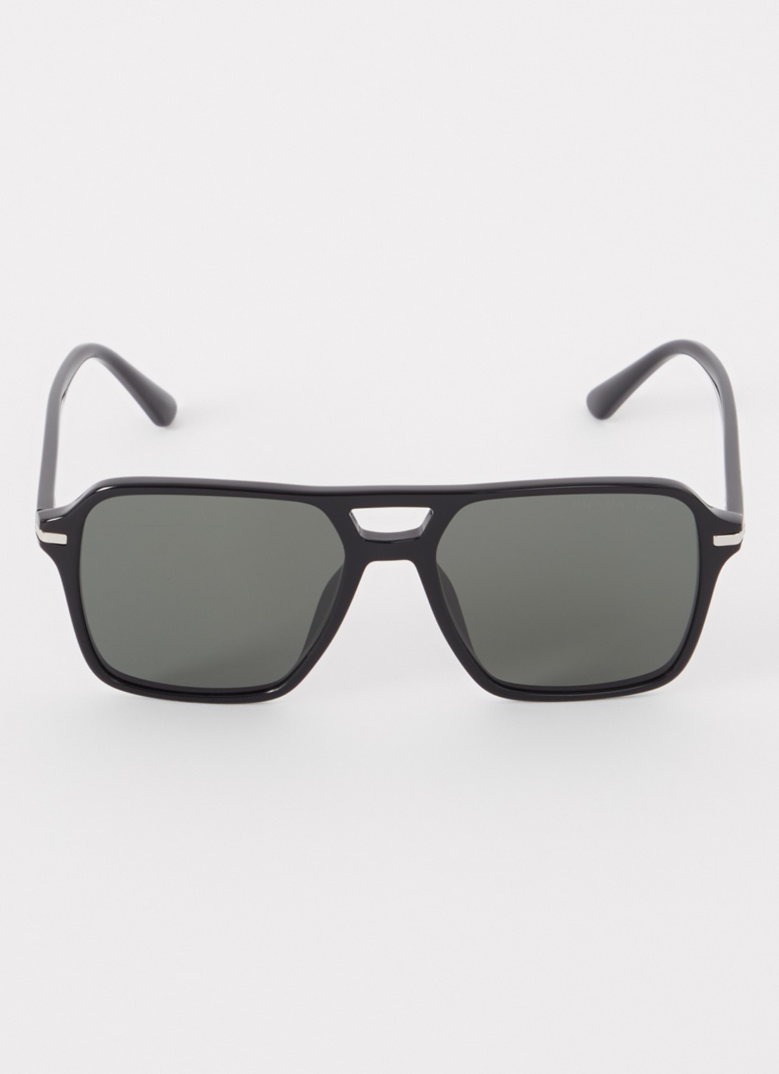 Prada Piloten zonnebril gepolariseerd PR20YS - detail 3 zwart