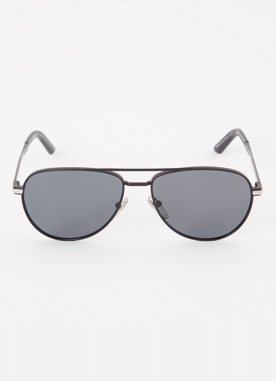 Prada Piloten zonnebril gepolariseerd PRA54S - detail 3 zwart