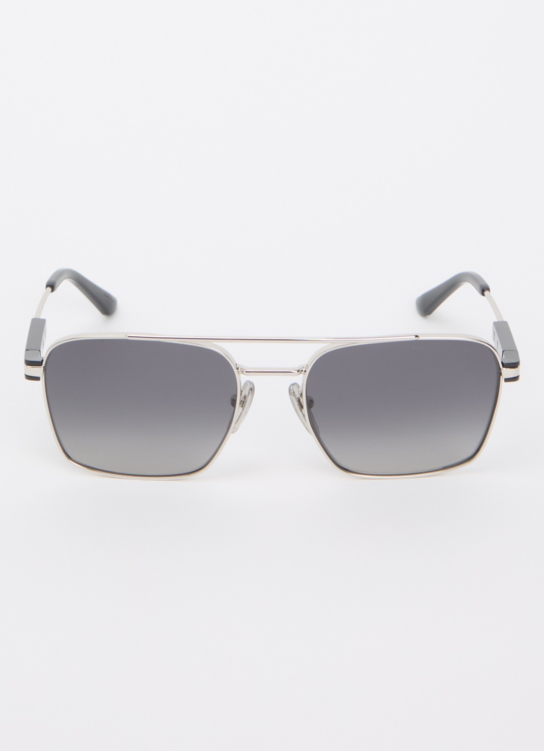 Prada Piloten zonnebril PR 67ZS - detail zilver