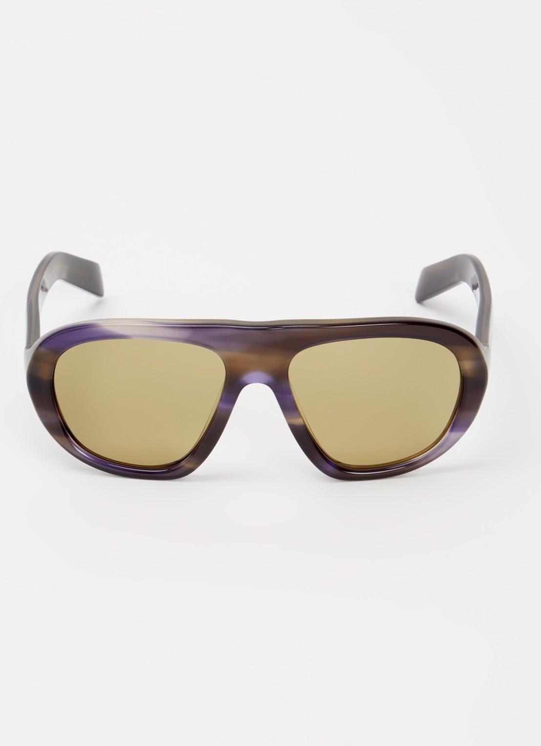 Prada Piloten zonnebril PR C05S - detail paars