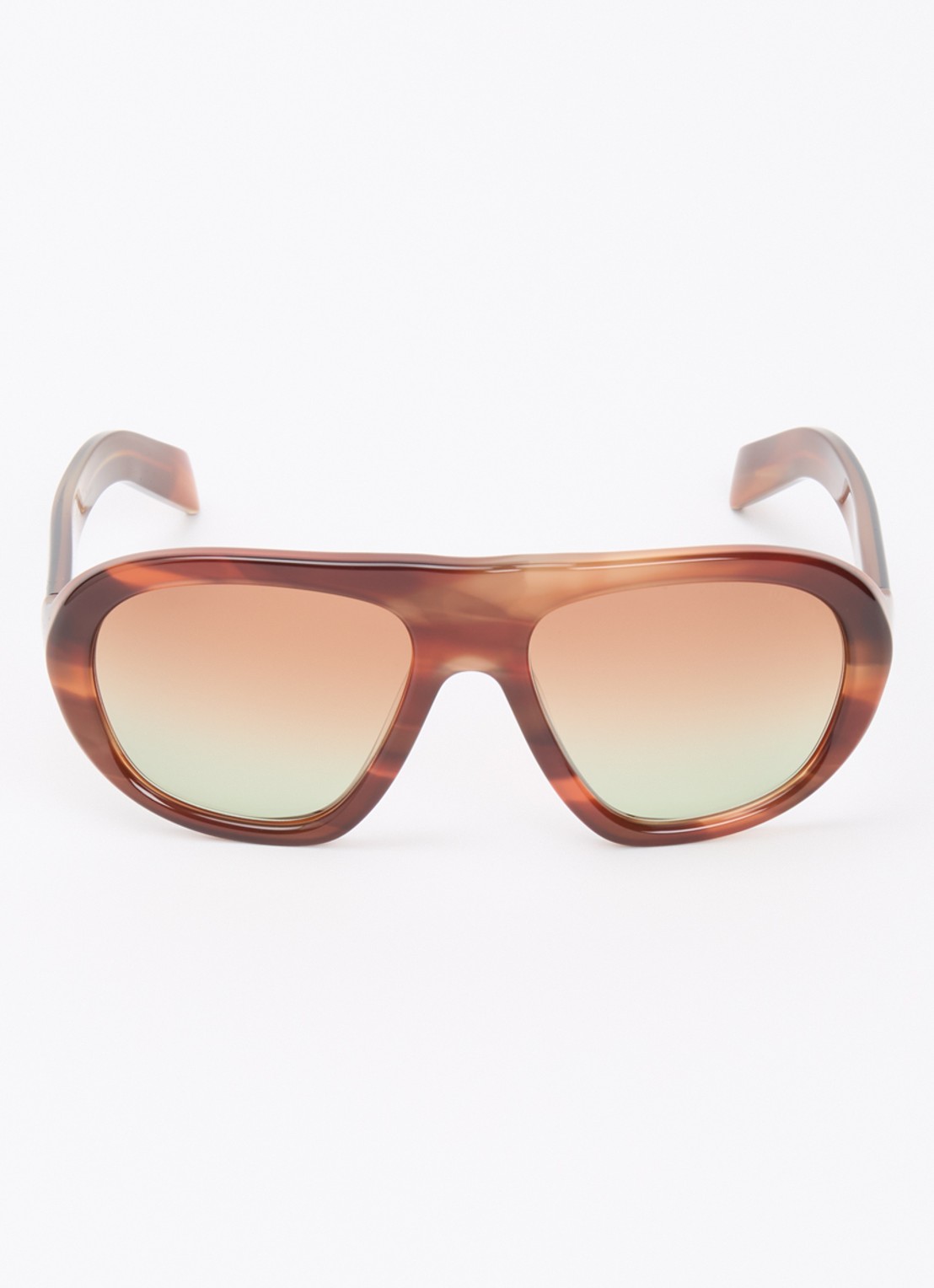 Prada Piloten zonnebril PR C05S - detail bruin