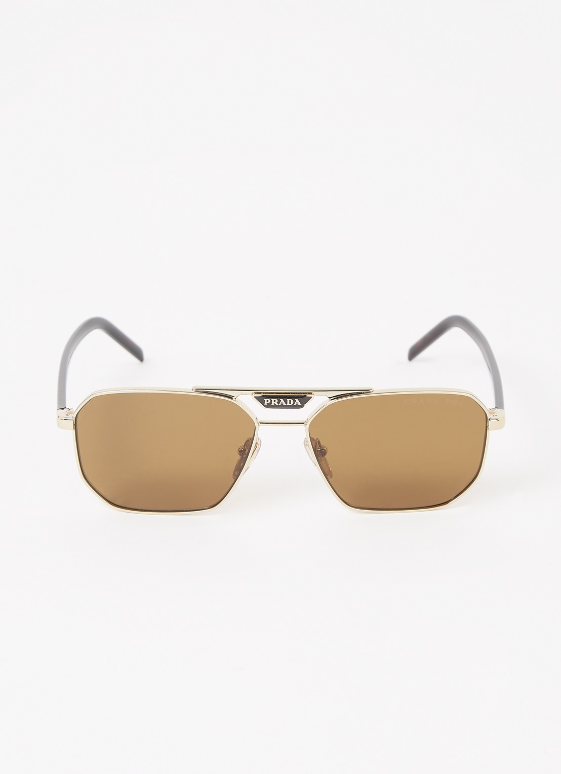 Prada Piloten zonnebril PR58YS - detail 2 goud