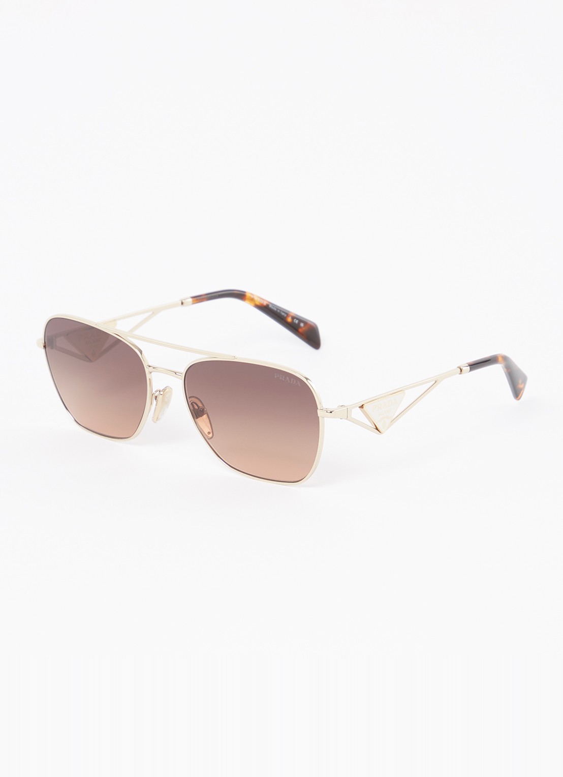 Prada Piloten zonnebril PRA50S - voorkant 4 goud