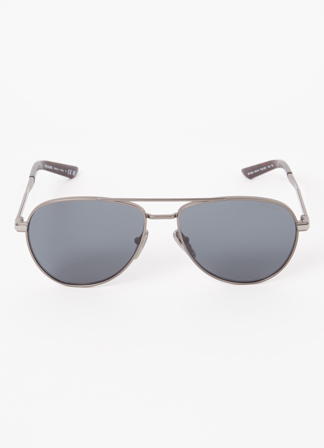 Prada Piloten zonnebril PRA54S - detail donkergrijs