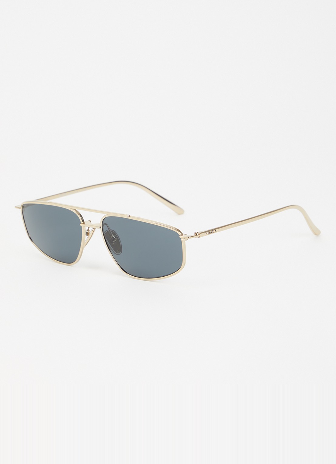 Prada Piloten zonnebril PRC51 - voorkant goud