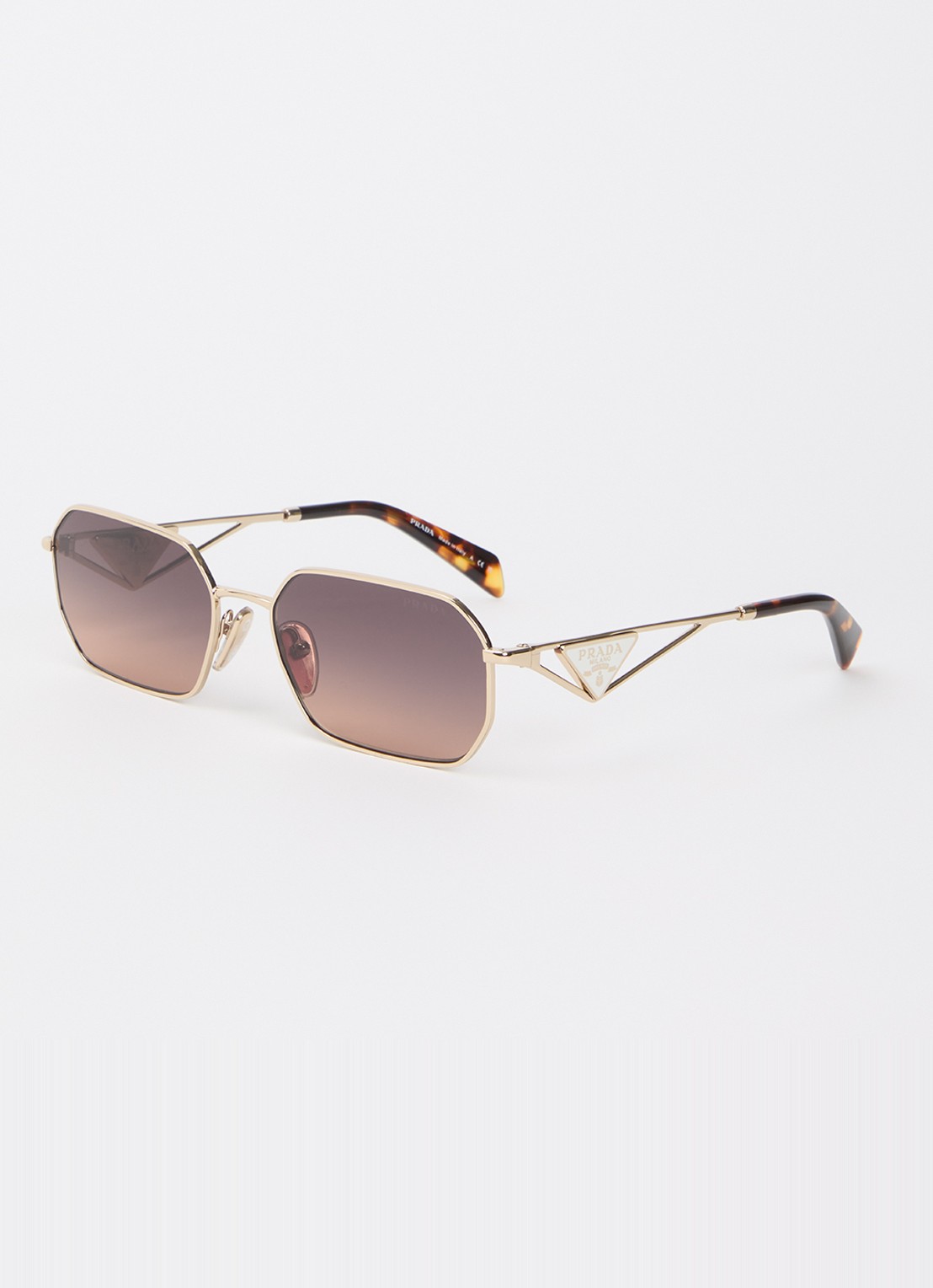 Prada Piloten zonnebril PS A51S - voorkant 4 goud