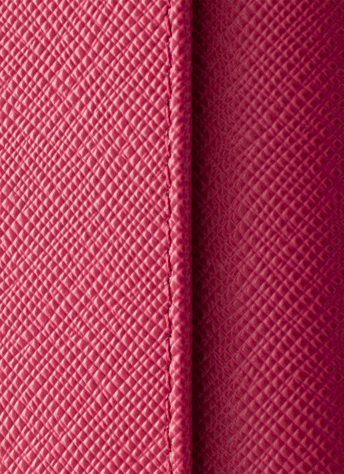 Prada Portemonnee van kalfsleer met afneembare schouderriem - detail 3 oudroze