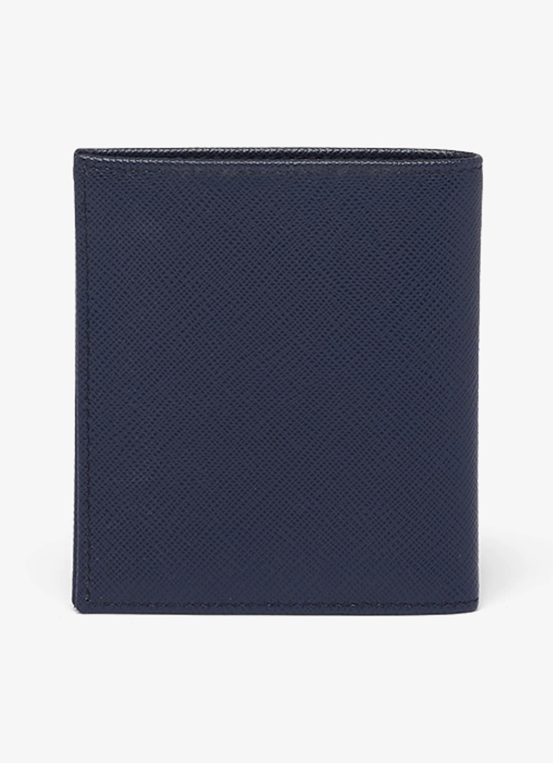 Prada Portemonnee van kalfsleer - achterkant 4 donkerblauw