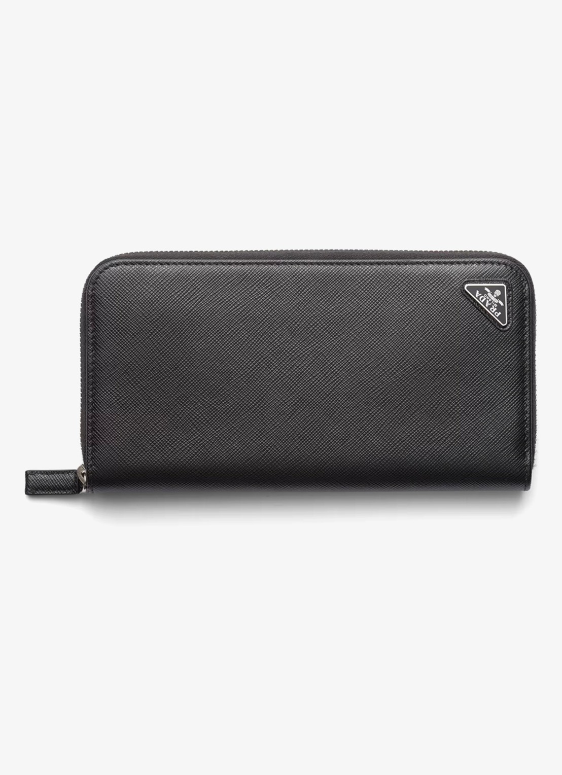 Prada Portemonnee van kalfsleer - voorkant 3 zwart