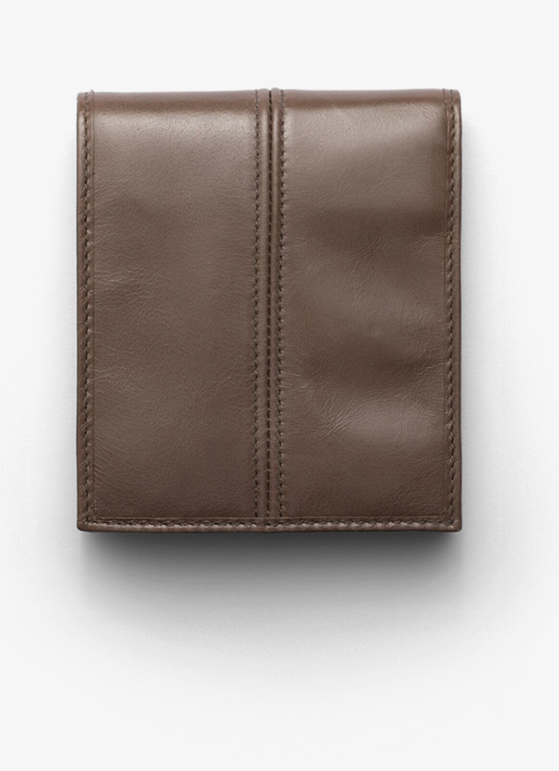 Prada Portemonnee van kalfsleer - achterkant 4 taupe