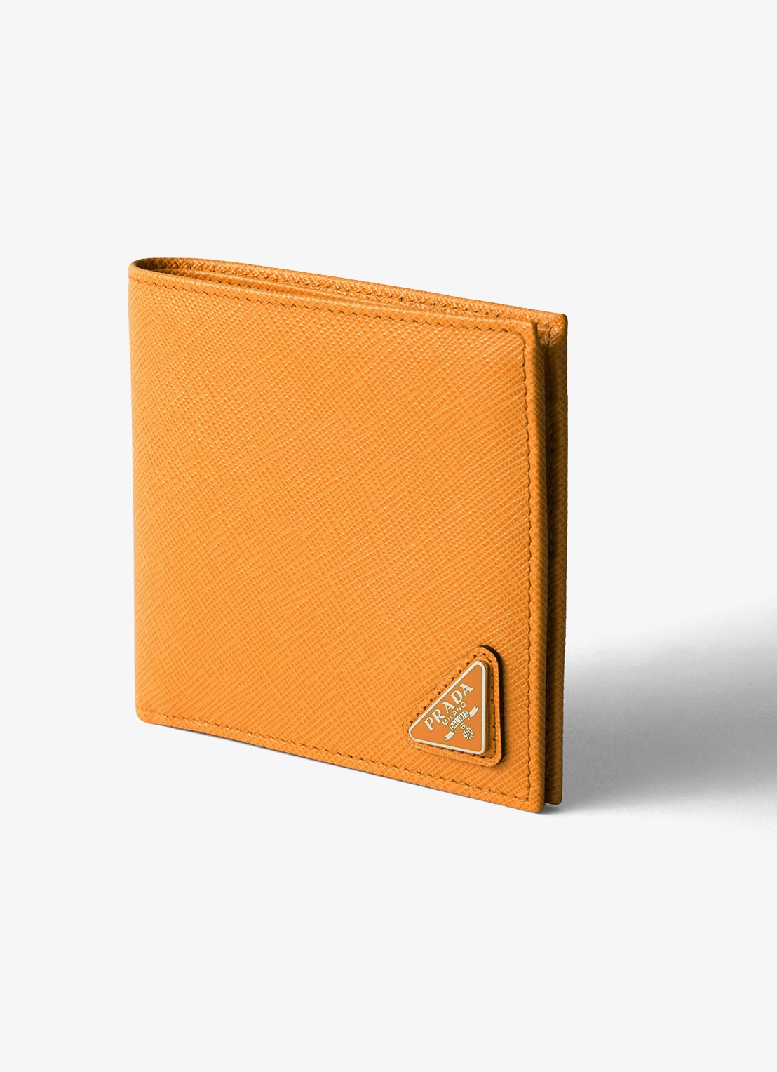 Prada Portemonnee van leer - detail 3 orange