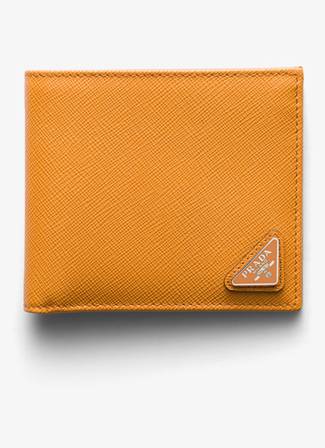 Prada Portemonnee van leer - voorkant orange