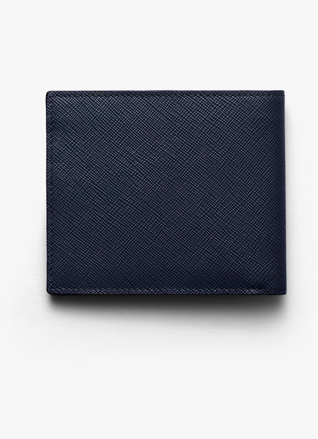 Prada Portemonnee van leer - achterkant donkerblauw
