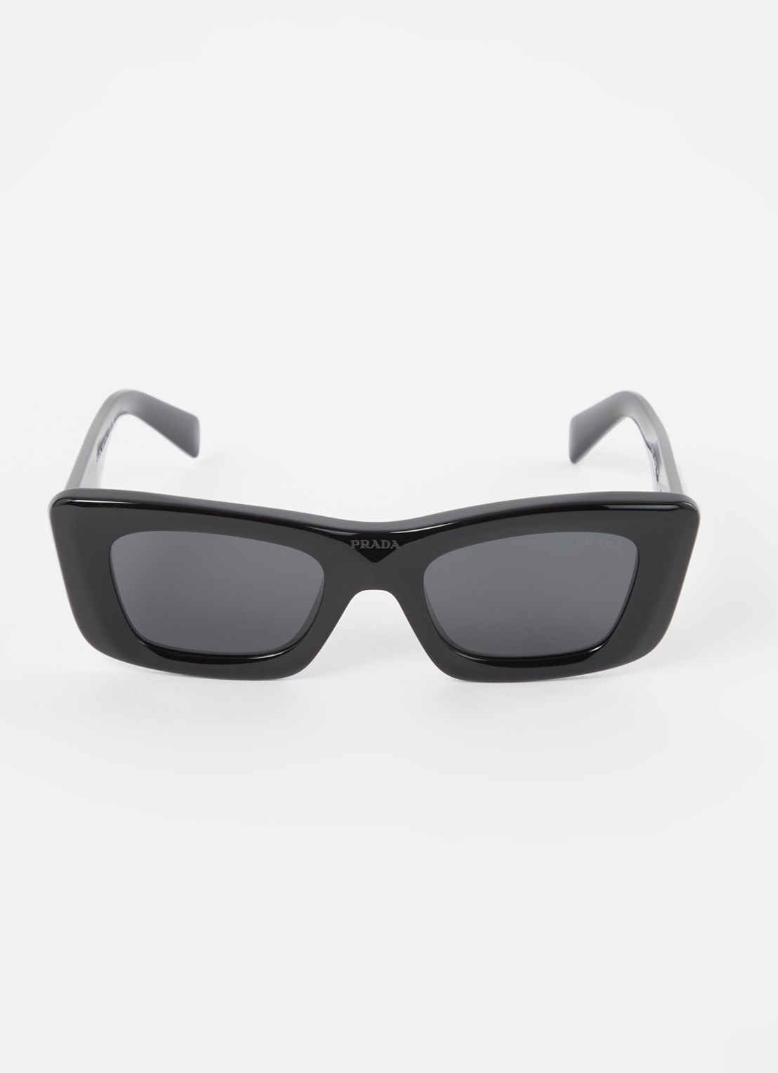 Prada Prada *PR 13ZS  BLK SHN GRY - detail 3 zwart