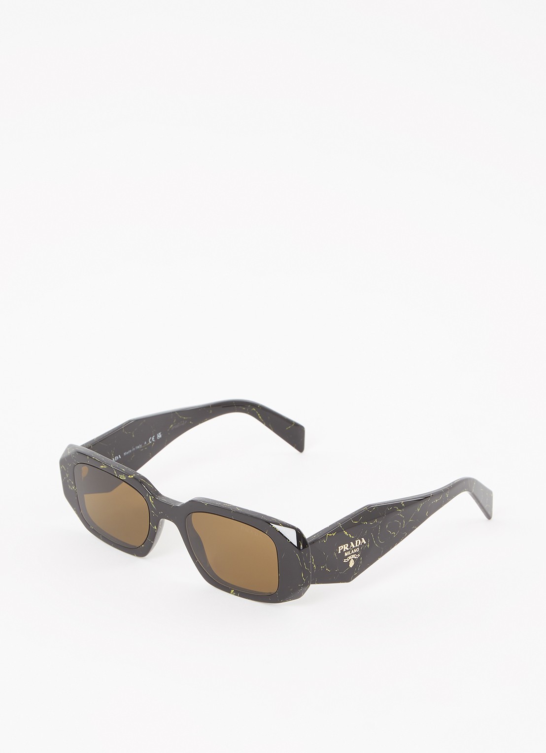 Prada Prada *PR 17WS  BLK SHN BRN - voorkant zwart