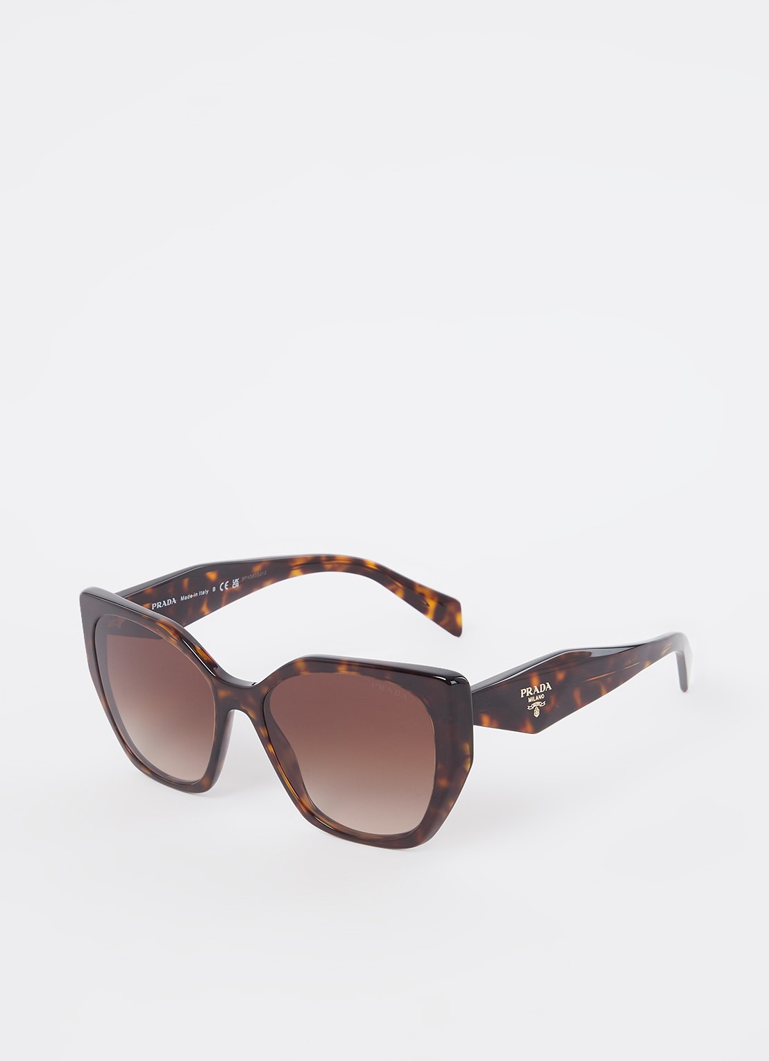 Prada Prada *PR 19ZS  TRT SHN BRN G - voorkant donkerbruin