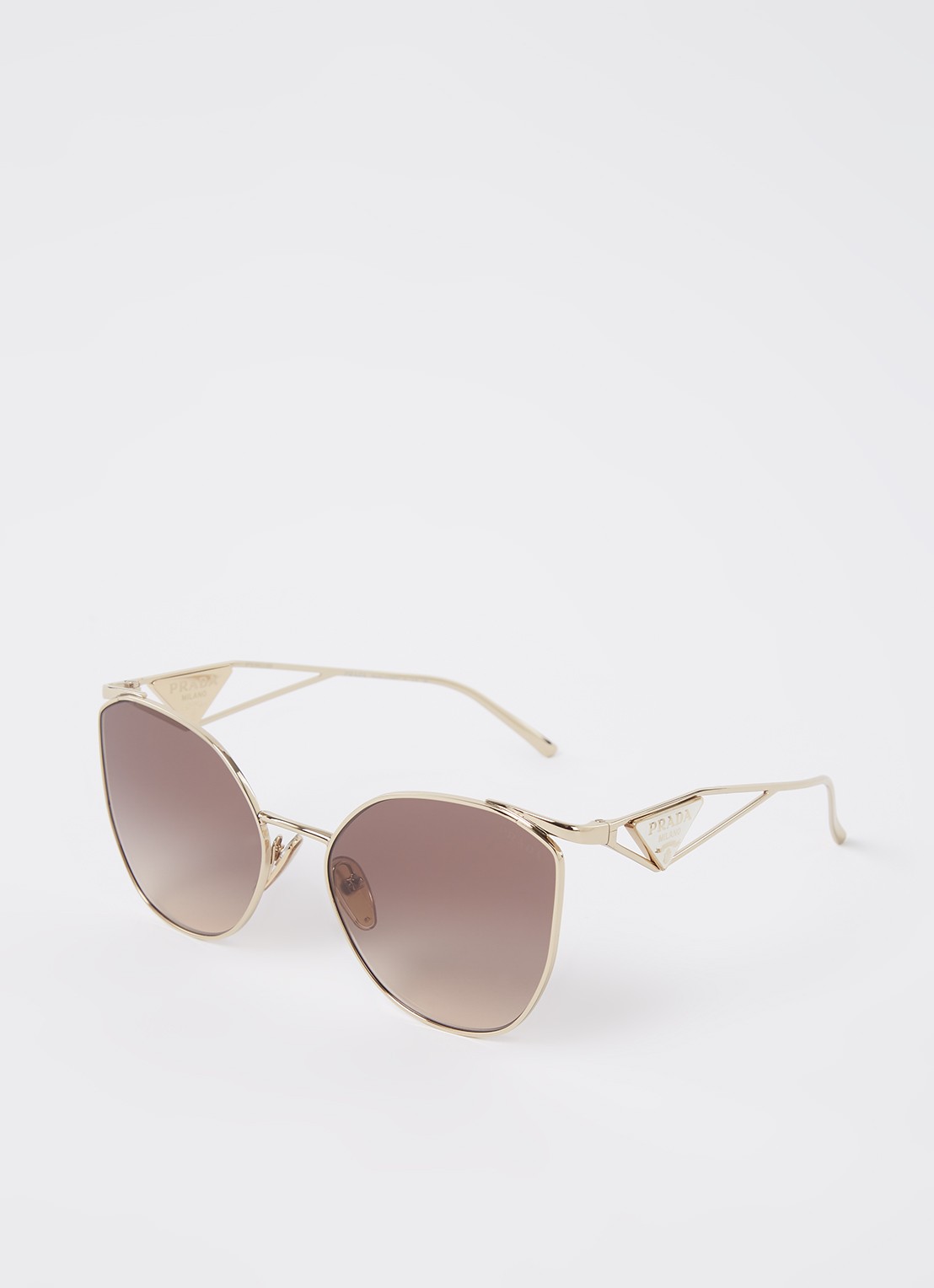 Prada Prada *PR 50ZS  GLD SHN GRY G - voorkant goud