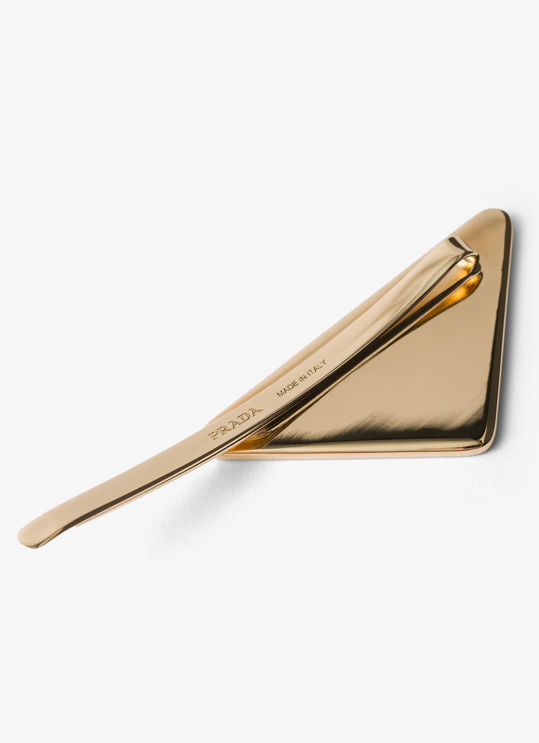 Prada Prada Symbole haarclip set van 2 - achterkant 2 goud