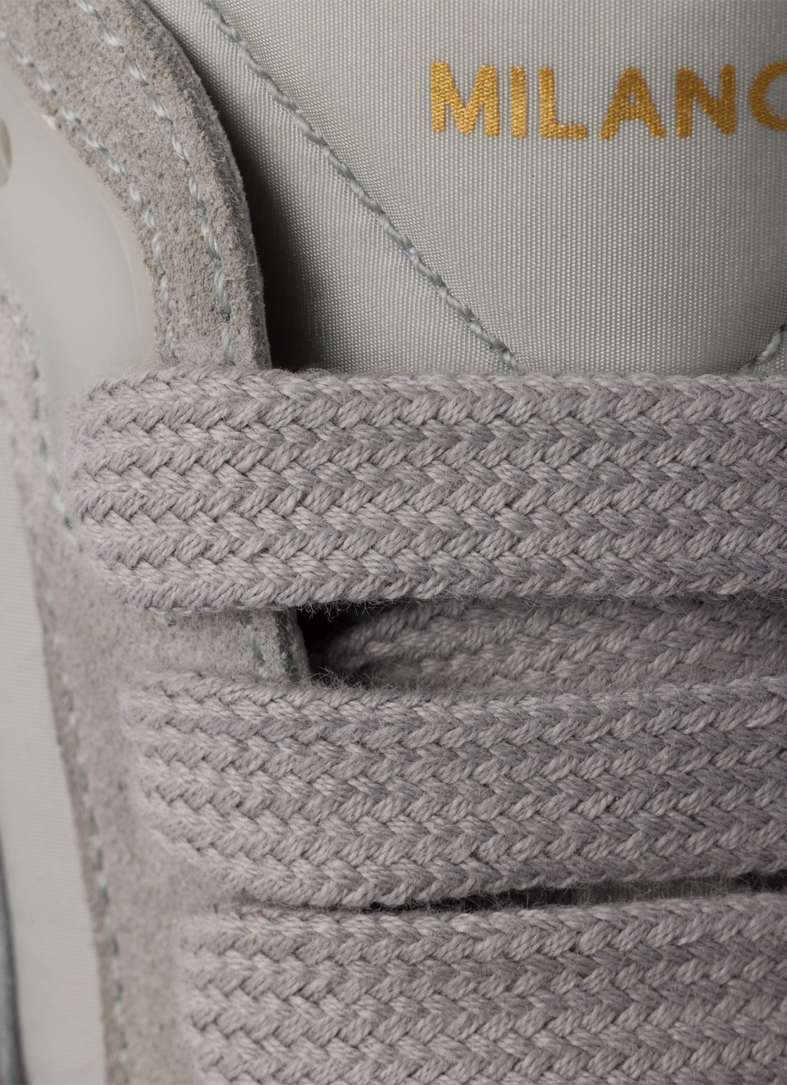 Prada Prax 2.0 Re-Nylon sneaker met suède details - detail 2 grijs