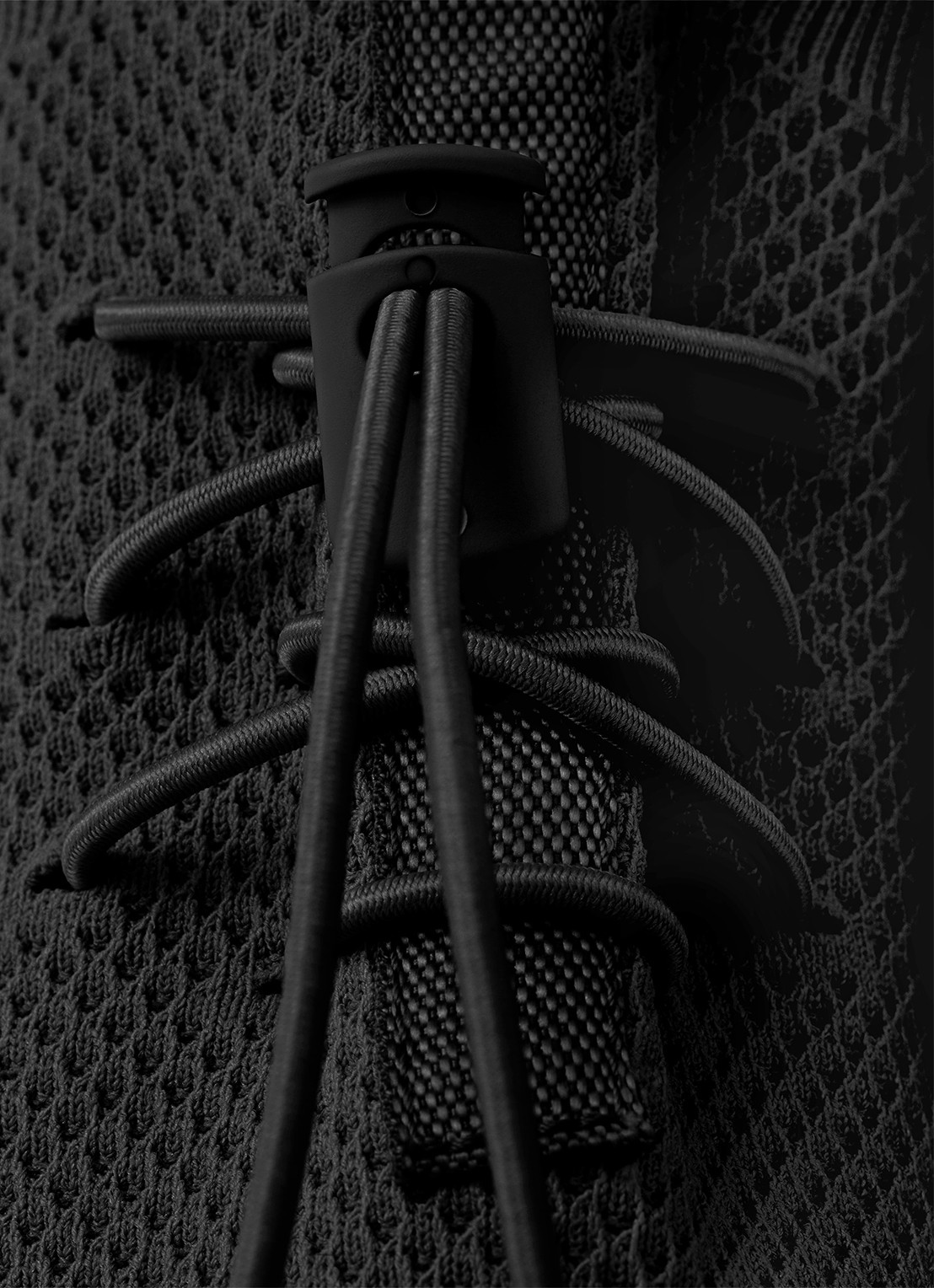 Prada Prax sneaker met gebreid bovenwerk - detail 4 zwart