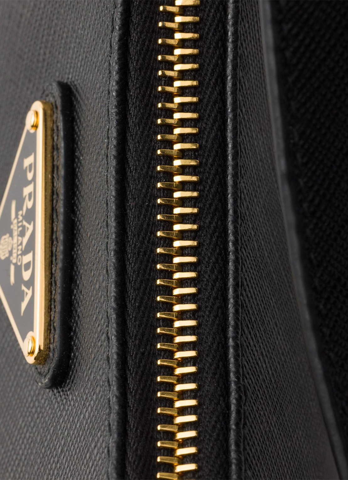 Prada Re-Edition 2005 Mini schoudertas van kalfsleer - detail 2 zwart