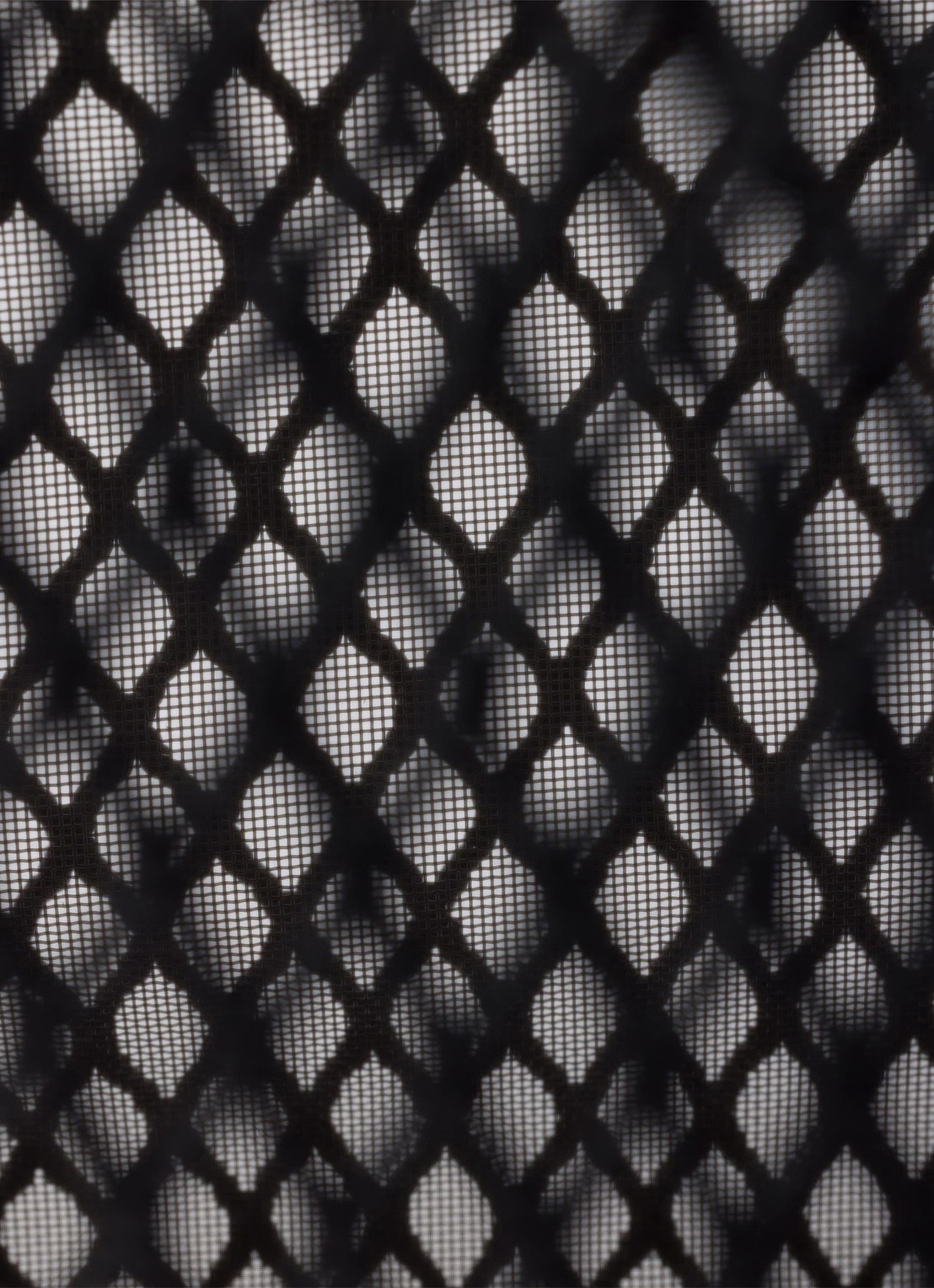 Prada Re-Edition 2005 schoudertas van mesh met leren details - detail 3 zwart